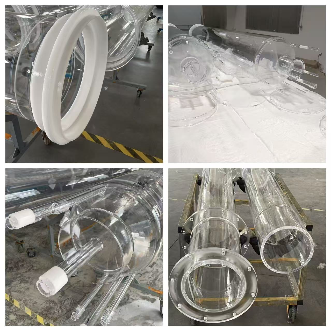 trường hợp công ty mới nhất về Case Study： Fused Silica Furnace Tube-Amy