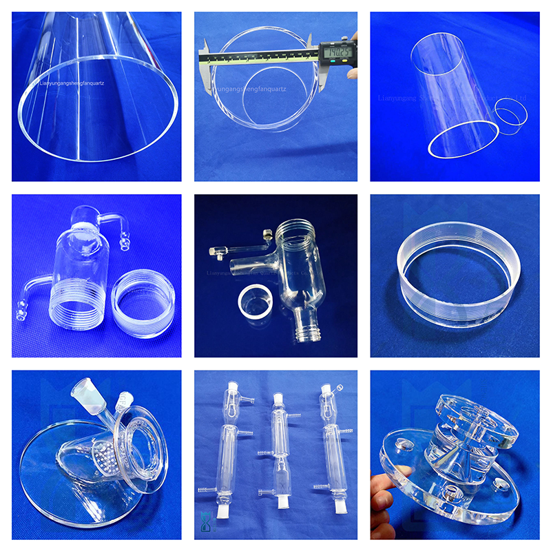 trường hợp công ty mới nhất về Clear Fused Silica Quartz Coiled Tube--Amy