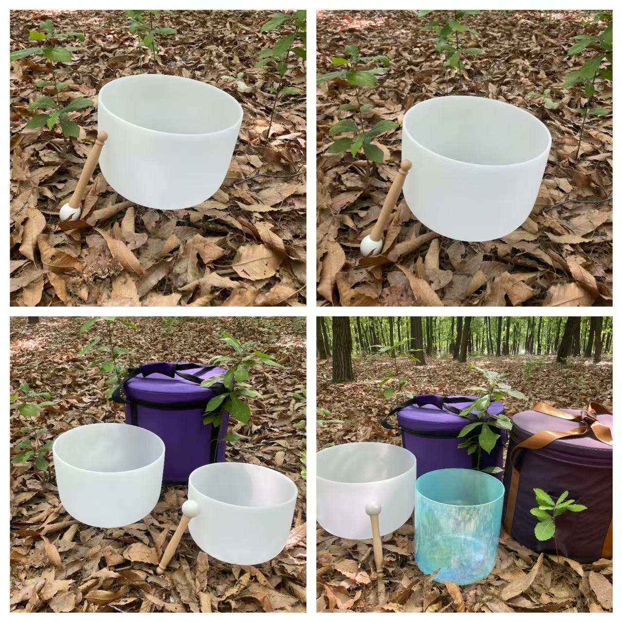 trường hợp công ty mới nhất về Crystal Singing Bowl for European Sound Therapy Client-Amy