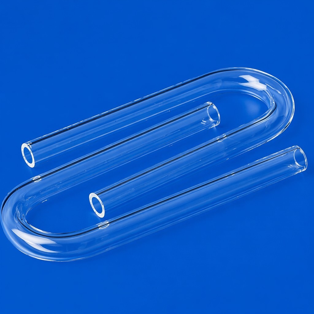 trường hợp công ty mới nhất về Ống chữ U thạch anh silic nung chảy có độ tinh khiết cao: Hiệu suất nhiệt, hóa học & quang học cho phòng thí nghiệm, chất bán dẫn -sara