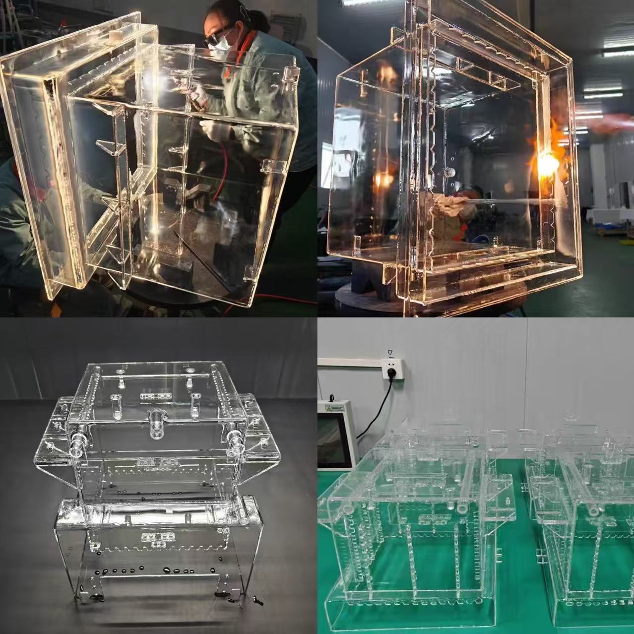 trường hợp công ty mới nhất về Performance and Advantages of Quartz Square Container / Quartz Square Tank-sara