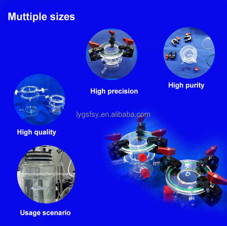 trường hợp công ty mới nhất về JGS2 Quartz Photocatalytic Reactor for Lab & Industrial Photochemistry Applications-sara