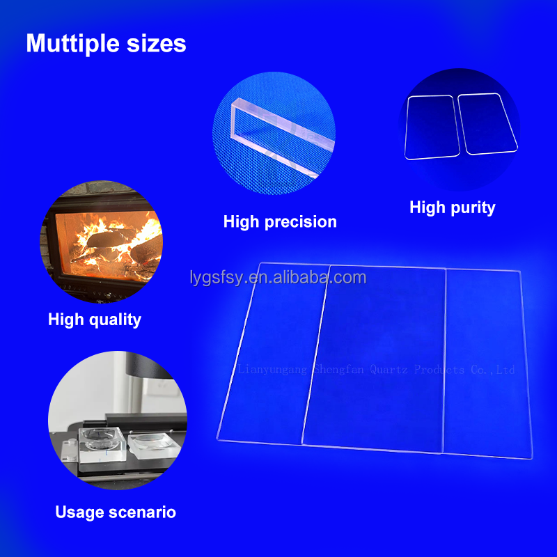 trường hợp công ty mới nhất về Fused Silica Quartz Plate vs. Ordinary Glass Plate for Industrial Observation Windows-Amy