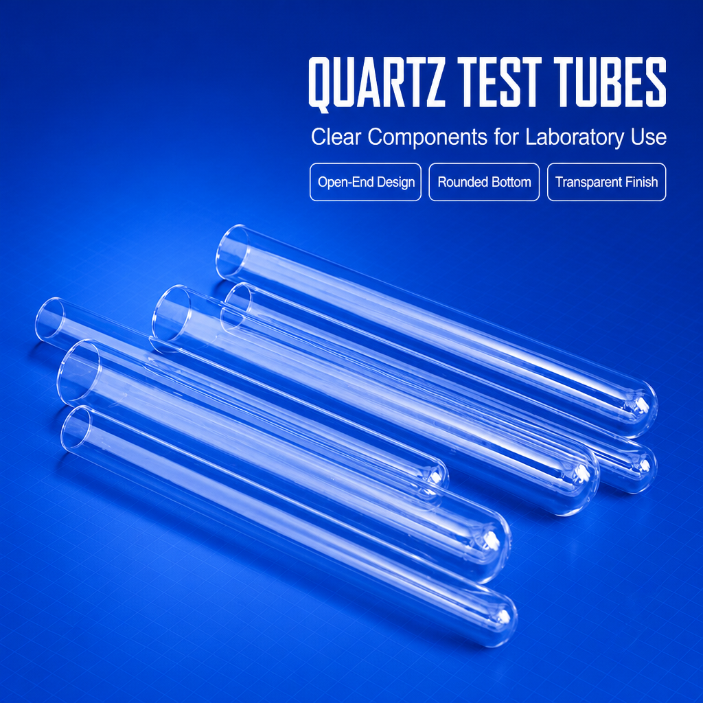 trường hợp công ty mới nhất về High Purity Quartz Test Tubes for Analytical Chemistry Laboratory-Mia