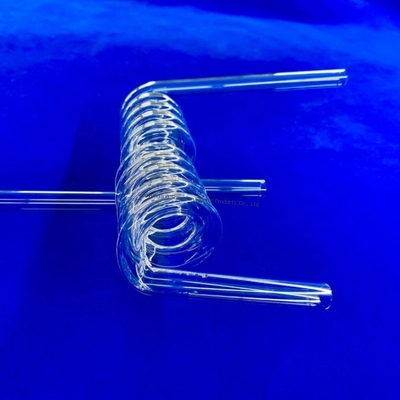 chất lượng  Factory Custom Laboratory High Temperature And Corrosion Resistant Quartz Spiral Tube nhà máy
