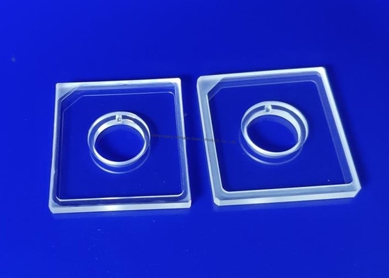 chất lượng  Processing Quartz Tube Flange Multi Purpose Morse 6.5 Strong Hardness nhà máy