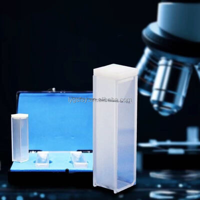 chất lượng  High-temperature and Corrosion Resistant Quartz Glass Colorimeter Cuvette with 3.5ml Capacity nhà máy