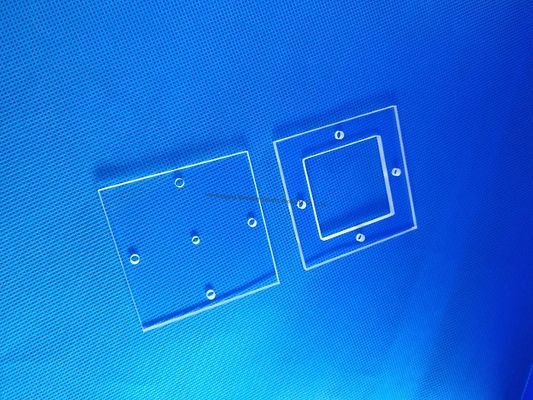 chất lượng  Customized Quartz Glass Plate Quartz Glass Sheet for Fixing Test Tube Standard-Sized Holes Processing Plate nhà máy