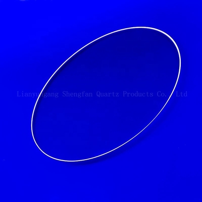 Transparent uv quartz wafer mỏng silica tấm tấm thủy tinh thạch anh bán buôn tấm thạch anh trong suốt