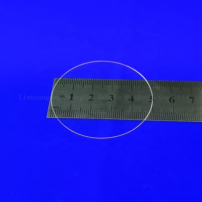 Transparent uv quartz wafer mỏng silica tấm tấm thủy tinh thạch anh bán buôn tấm thạch anh trong suốt