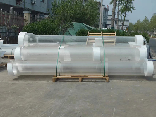 Sưởi ấm ống thủy tinh thạch anh Bán dẫn trong suốt Truyền cao