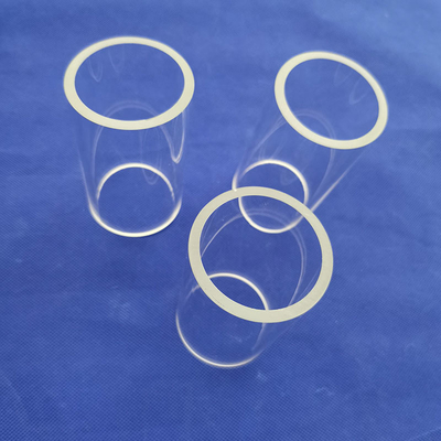 Ống thủy tinh thạch anh chống cháy có độ truyền cao được đánh bóng bằng chất bán dẫn Bảo vệ khả năng chịu nhiệt
