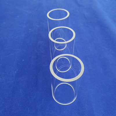 Chống nhiệt độ cao 1100 độ ống thủy tinh thạch anh tùy chỉnh