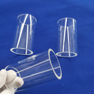 Chống nhiệt độ cao 1100 độ ống thủy tinh thạch anh tùy chỉnh