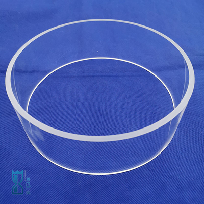 Hình dạng cao chất lượng Silicon Quartz ống chảy màu sắc rõ ràng