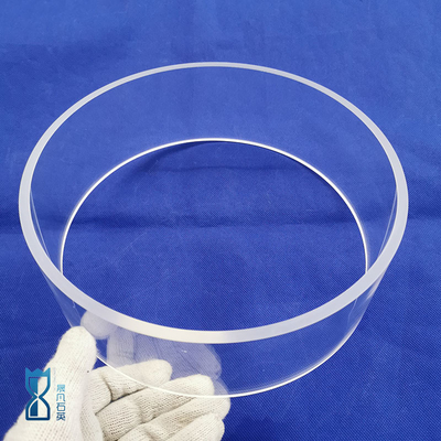Hình dạng cao chất lượng Silicon Quartz ống chảy màu sắc rõ ràng