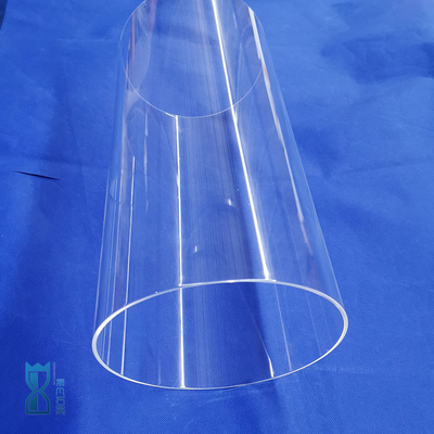 Xi lanh thủy tinh thạch anh chịu nhiệt Hợp nhất ống thạch anh trong suốt Silica