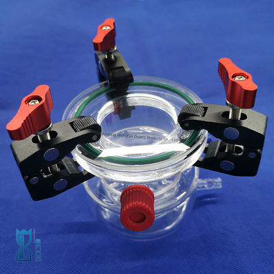 Tự chế tạo lò phản ứng thủy tinh thạch anh trong suốt cho phòng thí nghiệm