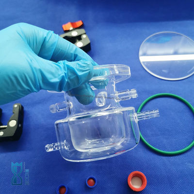 Tự chế tạo lò phản ứng thủy tinh thạch anh trong suốt cho phòng thí nghiệm