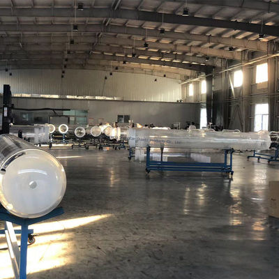 Ống thủy tinh thạch anh chịu nhiệt độ cao, chống ăn mòn, đường kính lớn cho ứng dụng quang điện