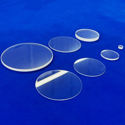 Custom High Purity UV Fused Silica Quartz Glass Optical Windows Đối với các dụng cụ điện tử