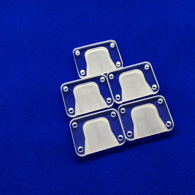 CNC Finishing Quartz Glass Sheet Kháng ăn mòn không mờ