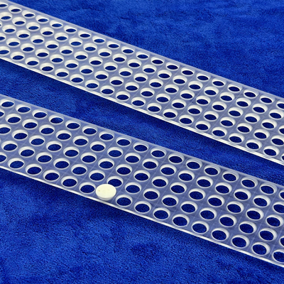 Nhà máy tùy chỉnh chống ăn mòn Transparent Perforated Quartz Sheet