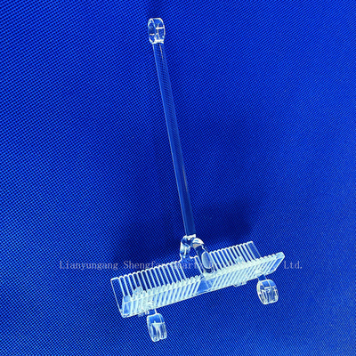 Dòng tinh khiết cao chống nhiệt Quartz thủy tinh nóng chảy tàu mang wafer cho bán dẫn