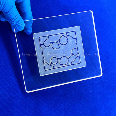 Đơn vị chế biến sâu Opaque Transmittance UV Quartz Glass Plate