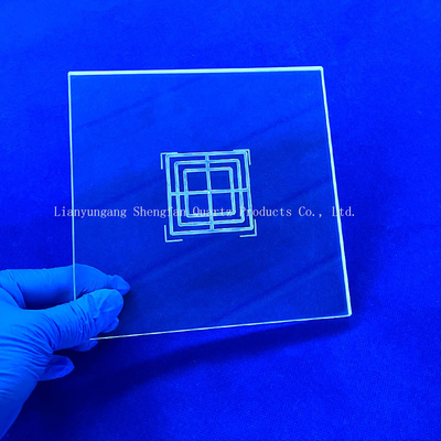 Đơn vị chế biến sâu Opaque Transmittance UV Quartz Glass Plate