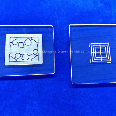Đơn vị chế biến sâu Opaque Transmittance UV Quartz Glass Plate