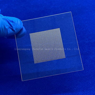 Nhà máy tùy chỉnh laser đục tấm thủy tinh thạch anh siêu mỏng