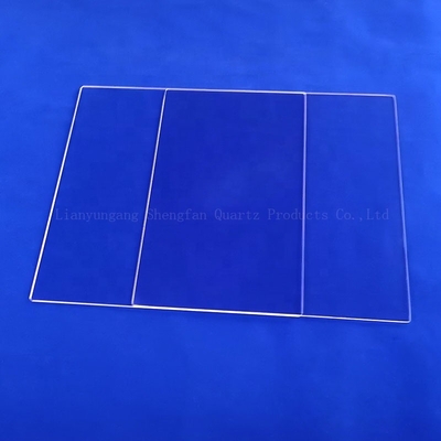 Custom High Purity Fused Silica Quartz Glass Optical Windows Để bảo vệ cảm biến