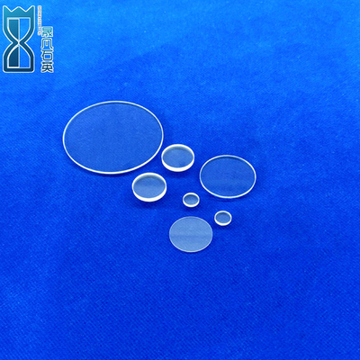 Custom High Purity UV Fused Silica Quartz Glass Optical Windows Đối với các dụng cụ điện tử