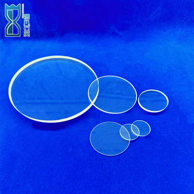 Custom High Purity Fused Silica Quartz Glass Optical Windows Để bảo vệ cảm biến