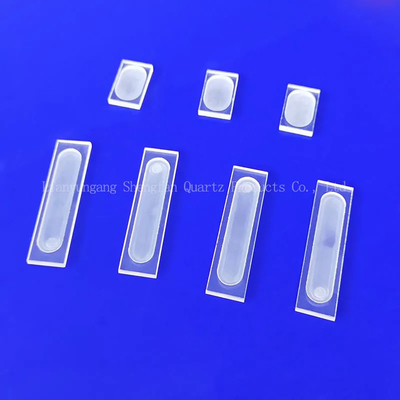 Nhà máy tùy chỉnh khe cắm Quartz tấm thủy tinh chống nhiệt độ cao