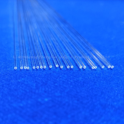 Nhà máy tùy chỉnh minh bạch đường kính nhỏ Quartz Capillary nhiệt độ cao chống ăn mòn