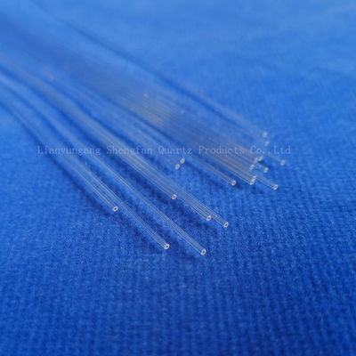 Nhà máy tùy chỉnh minh bạch đường kính nhỏ Quartz Capillary nhiệt độ cao chống ăn mòn