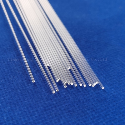 Nhà máy tùy chỉnh minh bạch đường kính nhỏ Quartz Capillary nhiệt độ cao chống ăn mòn