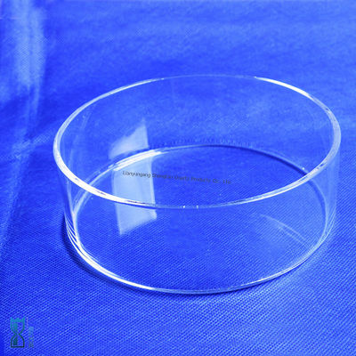 Tấm kính thạch anh chống ăn mòn có độ truyền sáng cao cho sử dụng trong phòng thí nghiệm nhiệt độ cao