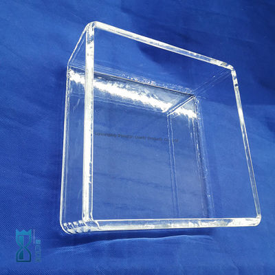 Tấm kính thạch anh chống ăn mòn có độ truyền sáng cao cho sử dụng trong phòng thí nghiệm nhiệt độ cao