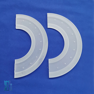 Nhà máy tùy chỉnh Kích thước không mờ Quartz Clear Glass Window quang Quartz tấm Uv Quartz Glass tấm
