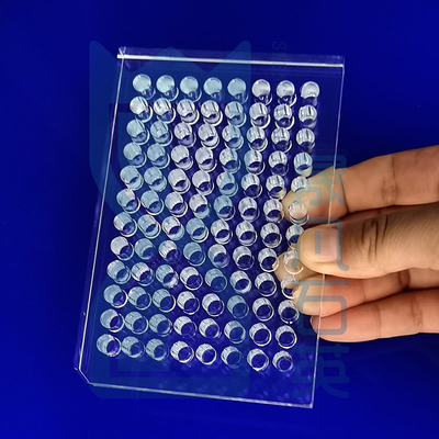 Chống nhiệt Sản phẩm silic Quartz thủy tinh mịn mịn