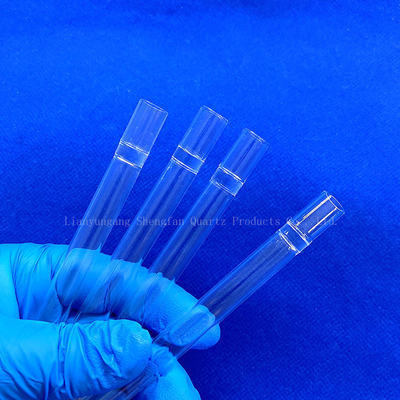 Trung Quốc nhà sản xuất tùy chỉnh phòng thí nghiệm nhiệt độ cao kháng ống thủy tinh thạch anh