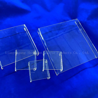13. JGS1JGS2 JGS3 Nhà máy tùy chỉnh trực tiếp đĩa thủy tinh Quartz đĩa thủy tinh mỏng đĩa silic Quartz cho phòng thí nghiệm