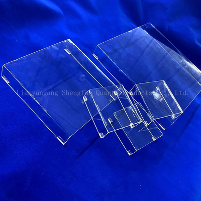 13. JGS1JGS2 JGS3 Nhà máy tùy chỉnh trực tiếp đĩa thủy tinh Quartz đĩa thủy tinh mỏng đĩa silic Quartz cho phòng thí nghiệm