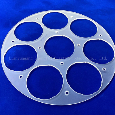 Chuyên nghiệp tùy chỉnh chống nhiệt độ cao Photovoltaic Quartz Punching Bảng