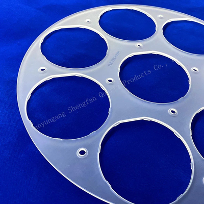 Chuyên nghiệp tùy chỉnh chống nhiệt độ cao Photovoltaic Quartz Punching Bảng