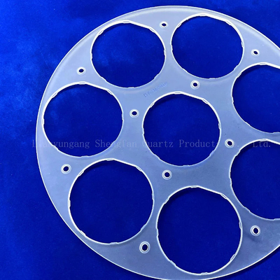 Chuyên nghiệp tùy chỉnh chống nhiệt độ cao Photovoltaic Quartz Punching Bảng