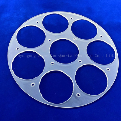 Chuyên nghiệp tùy chỉnh chống nhiệt độ cao Photovoltaic Quartz Punching Bảng